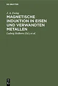 PDF Magnetische Induktion in Eisen und verwandten Metallen von J. A. Ewing