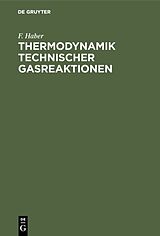 E-Book (pdf) Thermodynamik technischer Gasreaktionen von F. Haber
