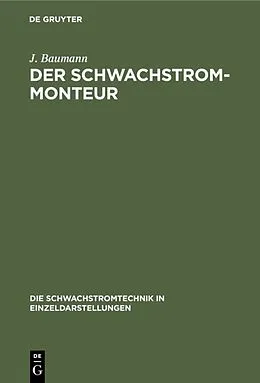 E-Book (pdf) Der Schwachstrom-Monteur von J. Baumann