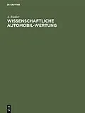 E-Book (pdf) Wissenschaftliche Automobil-Wertung von A. Riedler