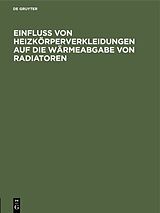 E-Book (pdf) Einfluss von Heizkörperverkleidungen auf die Wärmeabgabe von Radiatoren von 