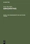 E-Book (pdf) Die Wiedergeburt des deutschen Volkes von Ernst Horneffer