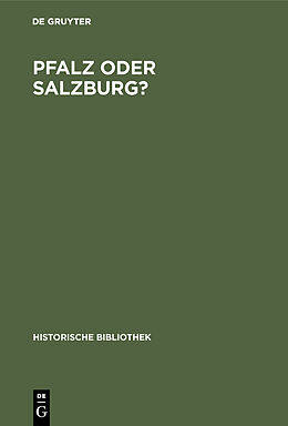 Fester Einband Pfalz oder Salzburg? von 