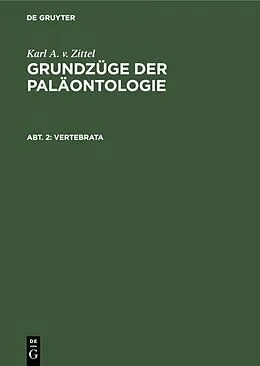 E-Book (pdf) Vertebrata von Karl A. V. Zittel