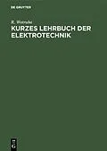 E-Book (pdf) Kurzes Lehrbuch der Elektrotechnik von R. Wotruba