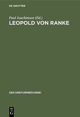Fester Einband Leopold von Ranke von 