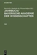 PDF Jahrbuch/ Bayerische Akademie der Wissenschaften. 1926 von 