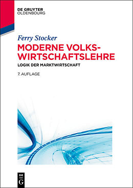 Paperback Ferry Stoker: Moderne Volkswirtschaftslehre / Moderne Volkswirtschaftslehre von Ferry Stocker