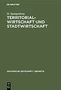 E-Book (pdf) Territorial-Wirtschaft und Stadtwirtschaft von H. Spangenberg