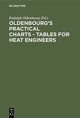 Livre Relié Oldenbourg's practical charts - Tables for heat engineers de 