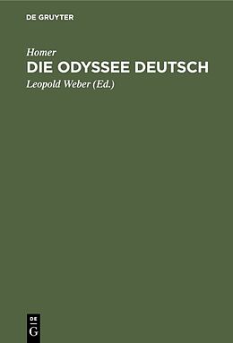 Fester Einband Die Odyssee Deutsch von Homer