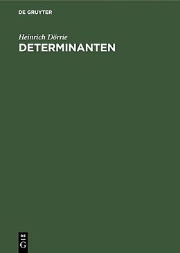 E-Book (pdf) Determinanten von Heinrich Dörrie