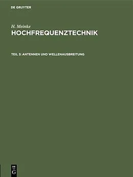 E-Book (pdf) Antennen und Wellenausbreitung von H. Meinke