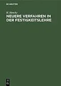 E-Book (pdf) Neuere Verfahren in der Festigkeitslehre von H. Hencky