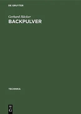 E-Book (pdf) Backpulver von Gerhard Häcker