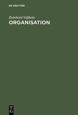 E-Book (pdf) Organisation von Reinhard Voßbein