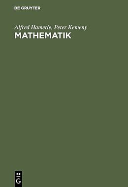 E-Book (pdf) Mathematik von Alfred Hamerle, Peter Kemeny