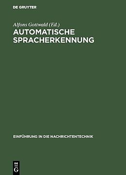 E-Book (pdf) Automatische Spracherkennung von 