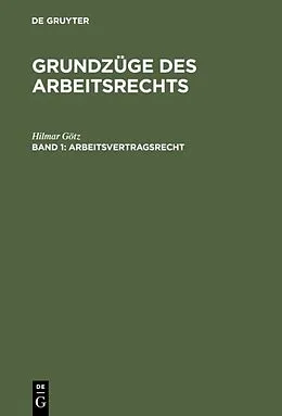E-Book (pdf) Arbeitsvertragsrecht von Hilmar Götz