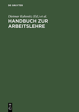 E-Book (pdf) Handbuch zur Arbeitslehre von 