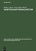 PDF Wirtschaftswachstum von Robert J. Barro, Xavier Sala-i-Martin