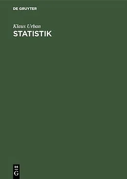 E-Book (pdf) Statistik von Klaus Urban