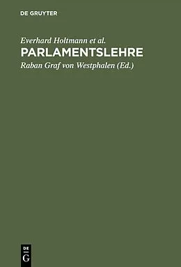 E-Book (pdf) Parlamentslehre von Jürgen Bellers, Dieter Engels, Oscar W. Gabriel