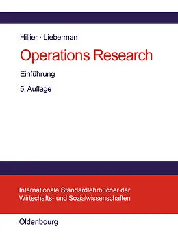 E-Book (pdf) Operations Research von Frederick S. Hillier, Gerald J. Liebermann