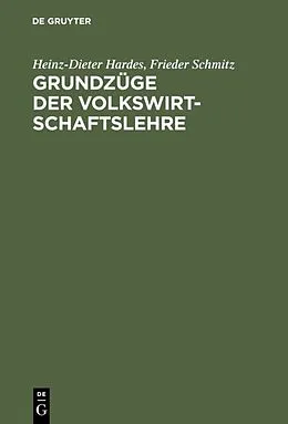 PDF Grundzüge der Volkswirtschaftslehre von Heinz-Dieter Hardes, Frieder Schmitz