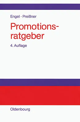 E-Book (pdf) Promotionsratgeber von Andreas Preißner, Stefan F. Engel, Bernhard Albert
