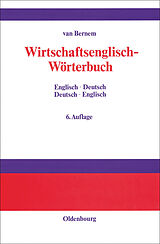 eBook (pdf) Wirtschaftsenglisch-Wörterbuch de Theodor Van Bernem