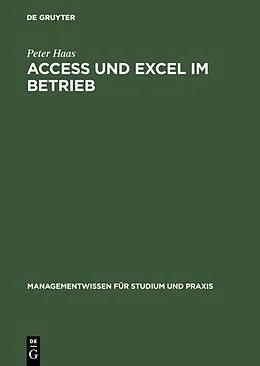 E-Book (pdf) Access und Excel im Betrieb von Peter Haas