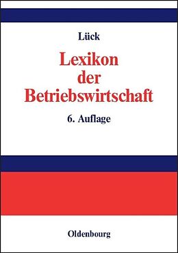 E-Book (pdf) Lexikon der Betriebswirtschaft von 