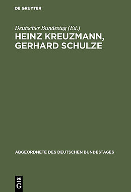 E-Book (pdf) Heinz Kreuzmann, Gerhard Schulze von 