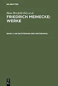 E-Book (pdf) Die Entstehung des Historismus von Friedrich Meinecke