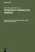 E-Book (pdf) Die Idee der Staatsräson in der neueren Geschichte von Friedrich Meinecke
