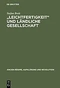 E-Book (pdf) "Leichtfertigkeit" und ländliche Gesellschaft von Stefan Breit