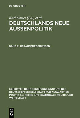 E-Book (pdf) Deutschlands neue Außenpolitik / Herausforderungen von 