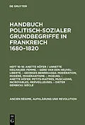 E-Book (pdf) Handbuch politisch-sozialer Grundbegriffe in Frankreich 1680-1820 / Femme [u.a.] von Anette Höfer, Annette Keilhauer