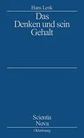 E-Book (pdf) Das Denken und sein Gehalt von Hans Lenk