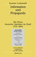 E-Book (pdf) Information und Propaganda von Susanne Lachenicht