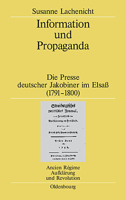 E-Book (pdf) Information und Propaganda von Susanne Lachenicht