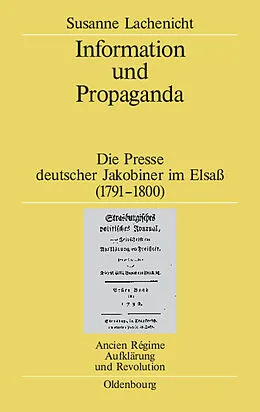 E-Book (pdf) Information und Propaganda von Susanne Lachenicht