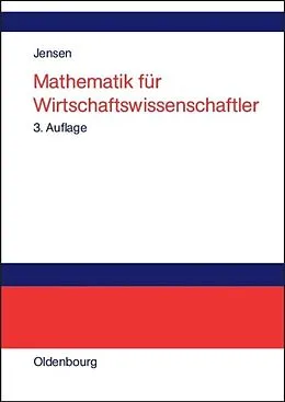 E-Book (pdf) Mathematik für Wirtschaftswissenschaftler von Uwe Jensen