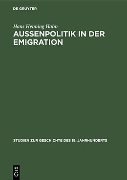 E-Book (pdf) Außenpolitik in der Emigration von Hans Henning Hahn