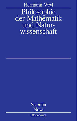 E-Book (pdf) Philosophie der Mathematik und Naturwissenschaft von Herrmann Weyl