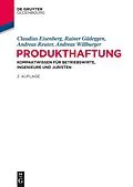 E-Book (pdf) Produkthaftung von Claudius Eisenberg, Rainer Gildeggen, Andreas Reuter
