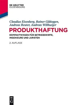 E-Book (pdf) Produkthaftung von Claudius Eisenberg, Rainer Gildeggen, Andreas Reuter