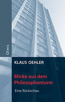 Leinen-Einband Blicke aus dem Philosophenturm von Klaus Oehler