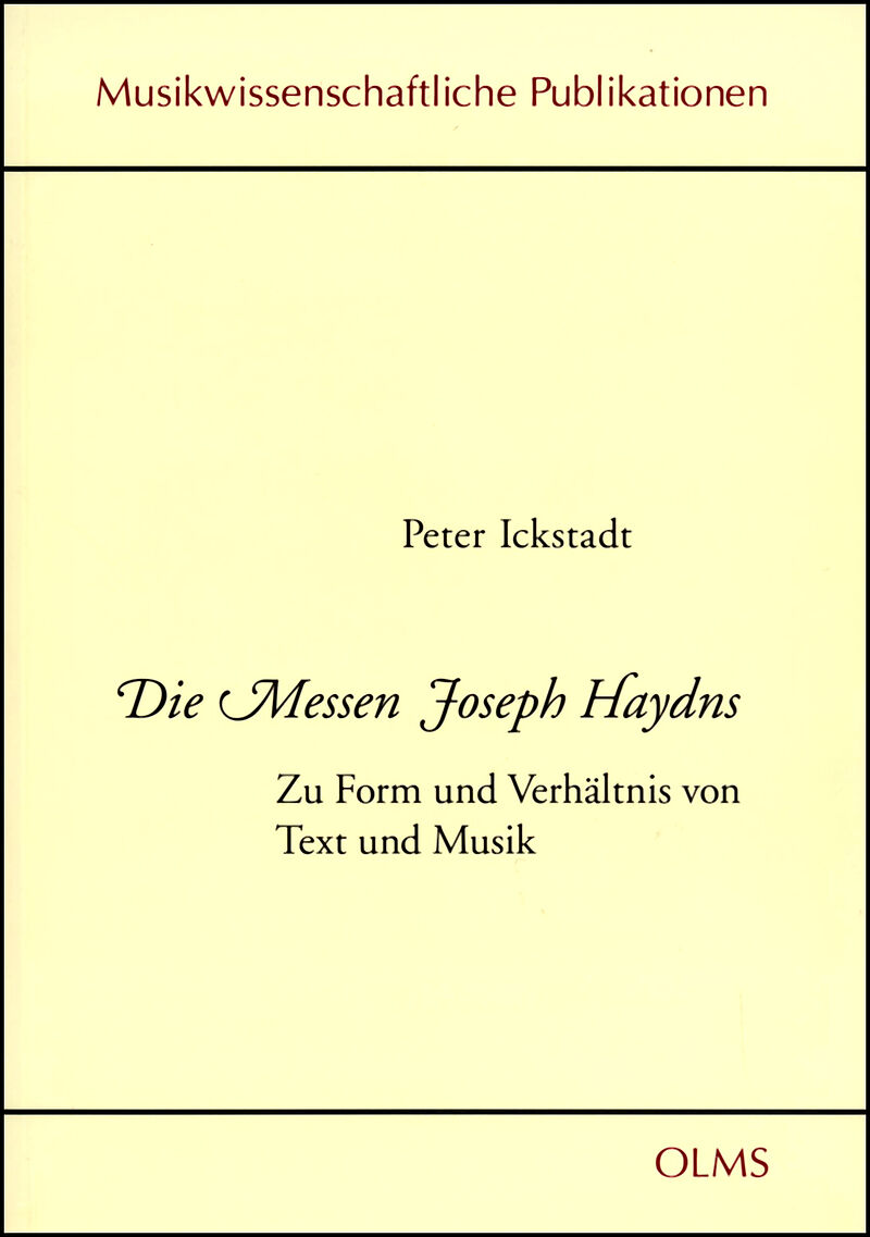 Die Messen Joseph Haydns